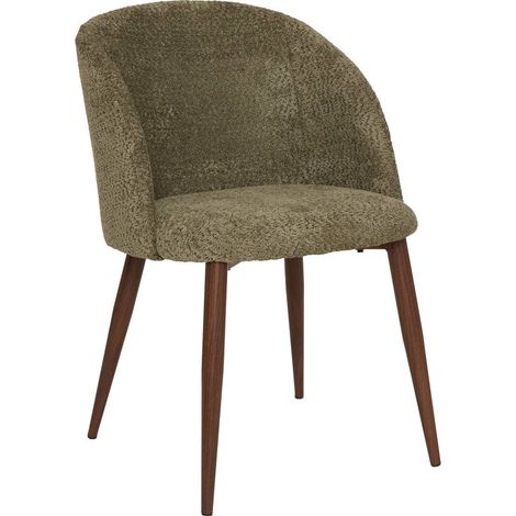 Poltrona celeste verde kaki l60xp54xh80cm - Atmosphera créateur d'intérieur