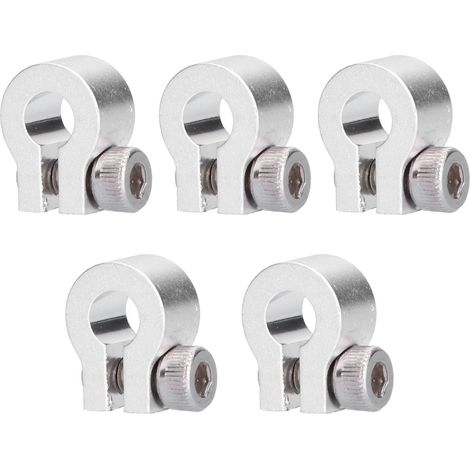 Collier de fixation pour tuyau d'échappement en aluminium - 5 pièces joint étanche durable pour automobile (1/5)