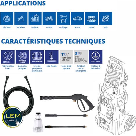 Nettoyeur haute pression 2100 W 140 Bars AR-491 (1/2)