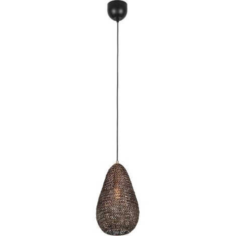 Lampe à suspension en bronze Ziva Ø 23 cm - 365300104 (1/3)