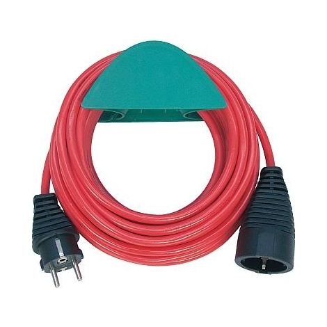 Rallonge électrique Brennenstuhl 10m 1VDE 3x1 5 rouge