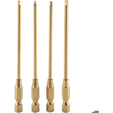 Clé hexagonale en titane avec clé réglable, embouts de tournevis de 1,5, 2, 2,5 et 3 mm, modèle télécommandé, mini-outil à main (1/4)