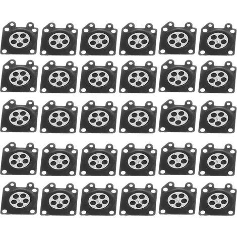 Set di 30 guarnizioni per diaframma del carburatore Jeffergarden, accessorio per motosega ZAMA 2500/3800/4500/5200/5800 (1/4)