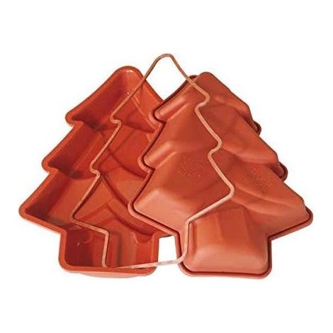 Silikomart albero, stampo in silicone con anello rigido, qualità professionale
