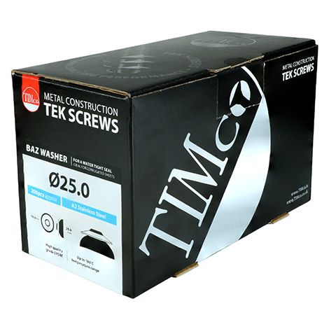 TIMCO BAZ Washers Stainless Steel - 25mm