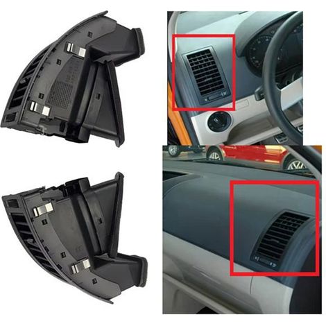 6Q0819704 ist anwendbar auf die rechte Lüftungsdüse eines Volkswagen Polo (VW Cross) 4 aus den Jahren 02-11. (1/4)