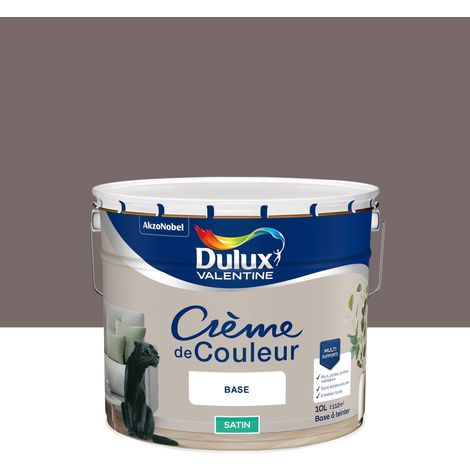 Peinture Crème De Couleur Satin Bûche 10L - Dulux Valentine