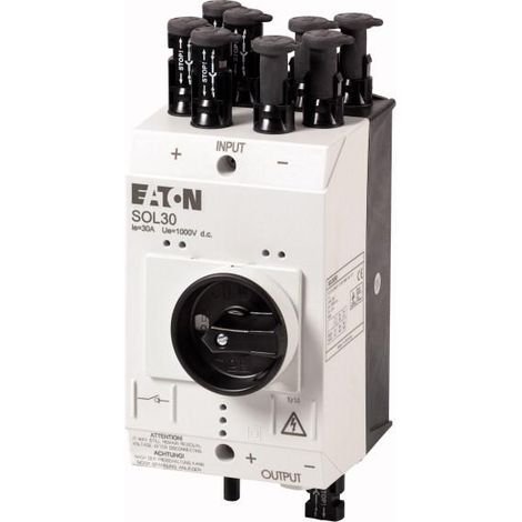 Inter-sectionneur DC 30A 4 Strings MC4 000120923 EATON SOL30/4MC4
