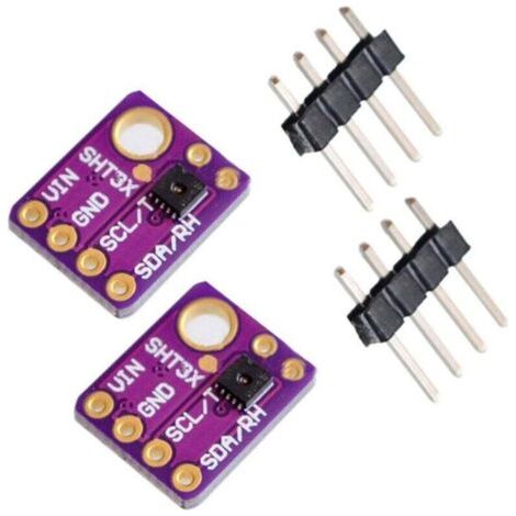 2× SHT31 SHT31-D, Modulo Sensor Split Card per Temperatura e Umidità, Modulo Meteorologico (1/4)