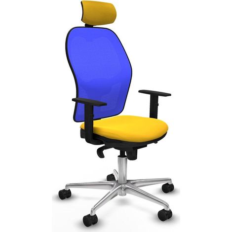 piqueras-y-crespo Ergonomischer Bürostuhl Intensiv Gelb (1/3)