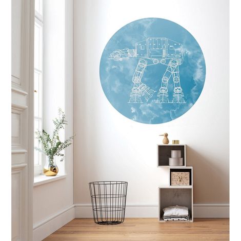 Komar Star Wars AT-AT 125 x 125 cm, Stickers pour les murs DD1-025 (1/3)