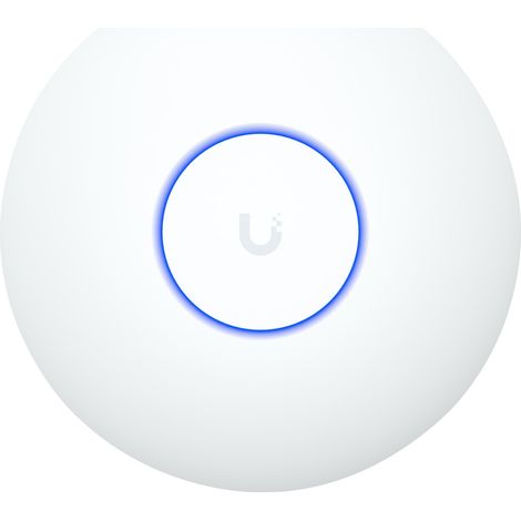 Point d'accès WiFi 7 plafond – U7LITE – 4 flux spatiaux – 2,5 GbE – MIMO multi-utilisateur – Débit 4300 Mbit/s – PoE – Ubiquiti (1/5)
