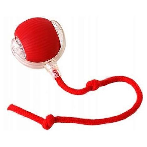 Balle interactive pour chat avec long jouet à queue qui bouge (1/4)