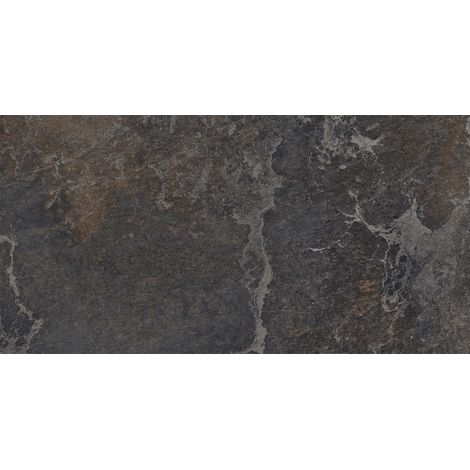 Mexen Blaze Nero grès émaillé rect. G1, carreaux sol-muraux 120 x 60 cm, carving - TL420-120-060-01 (1/5)