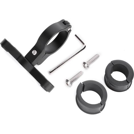Porte-gobelet vélo en alliage d'aluminium réglable, support de guidon moto et tige de selle, porte-bidon cyclisme convertible. (1/5)