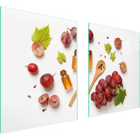 GLASSCHUTZPLATTE FÜR HERD 85x52 FRUIT