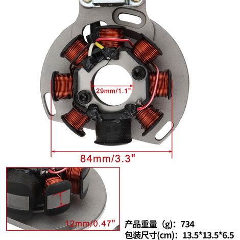 Ignition coil stator Gas EC125 EC200 EC250 EC 125 200 250 300 05-08 (1/4)