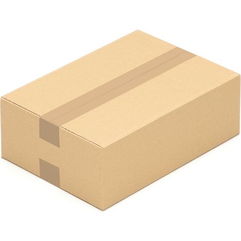 25 Faltkartons 350 x 250 x 120 mm Kartons 35 x 25 x 12 cm Versandkartons Wellpappe (1/4)