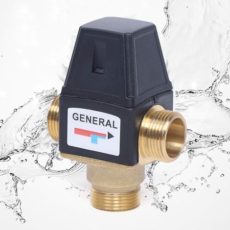 3-Way Mixing Valve, Thermostatic Mixing Valve, Thermostatic Mixing Valve for Solar Water Heater (1/4)