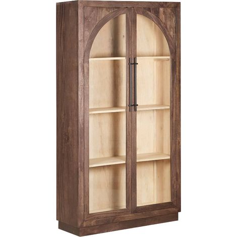 Grande vitrine en bois de manguier Nohea (1/5)