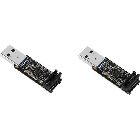Kompatibel mit 2X MKS EmmC-ADAPTER V2 USB 3.0 Kartenleser, unterstützt MKS EmmC-Module, Micro-TF-Karten, MKS Pi und MKS SKIPR