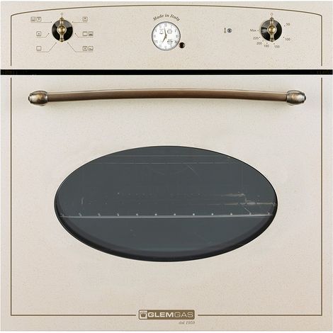 GLEM GAS GFT64SA-S3 FORNO DA INCASSO ELETTRICO VENTILATO 64LT CLASSE A COLORE SABBIA (1/5)