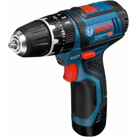 Bosch GSB 12V-15 Professional Cordless Combi Drill (1/5)