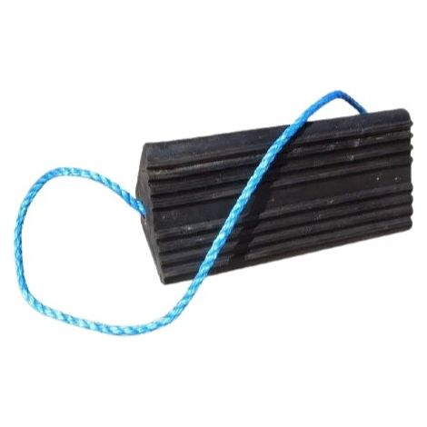 Cale de roue en Caoutchouc noir RS PRO ( Prix pour 1 )