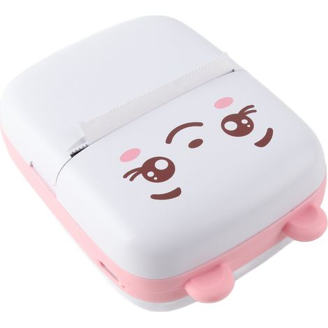 Mini-tragbarer Bluetooth-Thermodrucker ohne Tinte für Etiketten, Fotos, Notizen, mit eingebautem Akku (1/5)