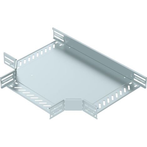 OBO Bettermann T-Stück für Kabelrinne, horizontal 60x300 Stahl bandverzinkt, 6038106