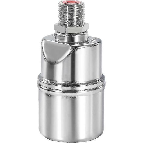 Vanne de contrôle automatique du niveau d'eau, flotteur à bille en acier inoxydable 1/2 pouce, pour réservoir de piscine, droite - yujia (1/4)