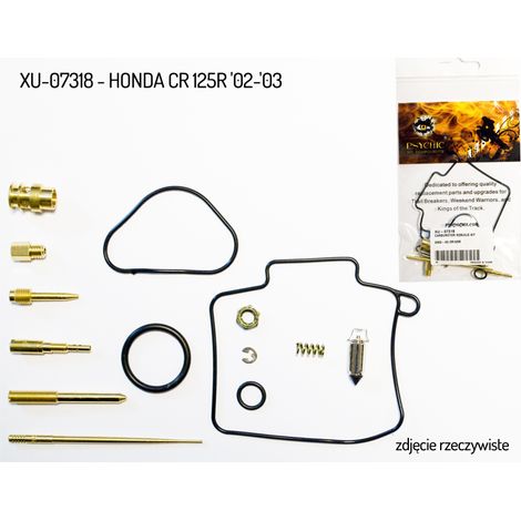 Kit de reparación de carburador Psychic para Honda CR 125R '02-'03 (26-1183) (PARA 1 carburador) (1/2)