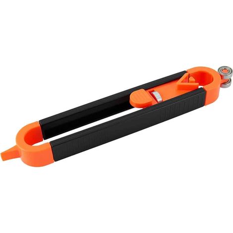Jauge De Contour - Règle De Profil Avec Serrure Et Porte-Crayon Intégré - Pour Copie Précise De Formes Irrégulières En Menuiserie Et Bricolage - 1 Pièce (1/5)