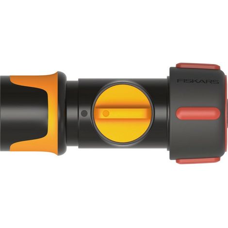 RACCORDO RAPIDO FISKARS CON VALVOLA DA 3/4"