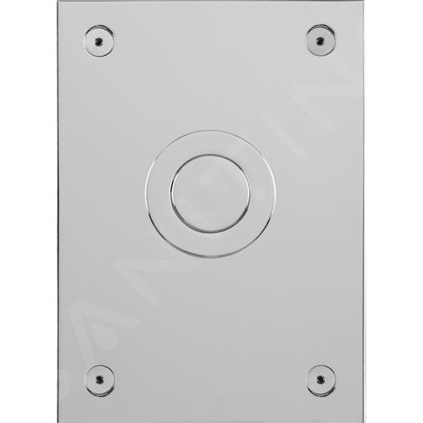 Ideal Standard Septa Pro - Plaque de déclenchement de chasse d’eau U2, chrome P0115AA (1/2)