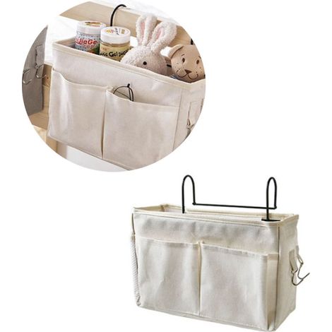Organizzatore da appendere - Contenitore da appendere - Cubi per imballaggio - Sacchetti portaoggetti - Borsa portaoggetti - Accanto al letto - Borsa da appendere - 301019cm (1/3)