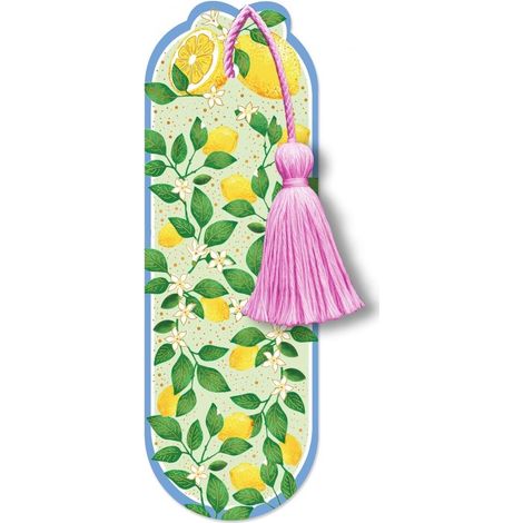 Segnalibro con nappa color limone
