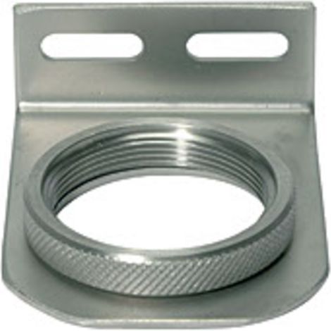 Riegler Haltewinkel aus Edelstahl 1.4401 mit Mutter M45x1,5 (1/2)