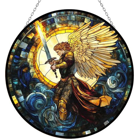 Attrape-soleil vitrail 25 cm – Décoration maison lumineuse (1/3)