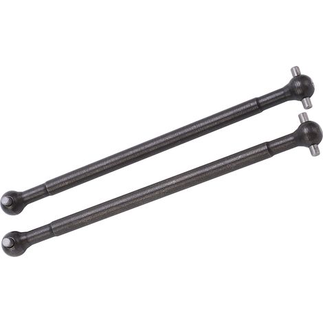 2 pièces arbre de transmission arrière en acier noir pièces accessoires pour voiture RC ZD Racing 10 7191 1/10 véhicule tout-terrain (1/5)