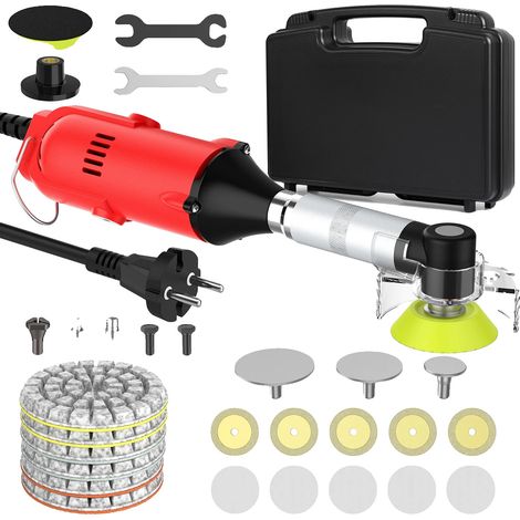 Meuleuse droite électrique, 6 vitesses variables, design compact, Forfait Standard (1/2)