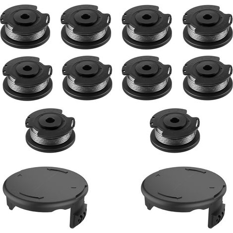 Bobine de fil de rechange et ensemble de couvercle pour coupe-bordures Bosch