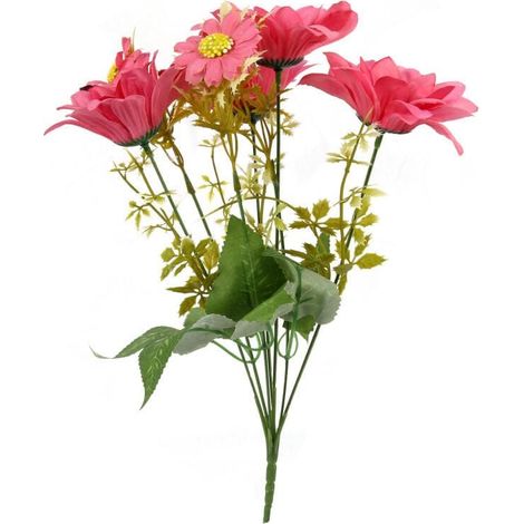 Künstlicher Strauß rosa Margeriten, 36 cm – Hohe Qualität (1/3)