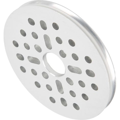 Poulie à courroie ronde en alliage d'aluminium, ouverture de 14 mm, stable, silencieuse, à serrage fixe, diamètre extérieur de la roue motrice 64 mm (1/5)