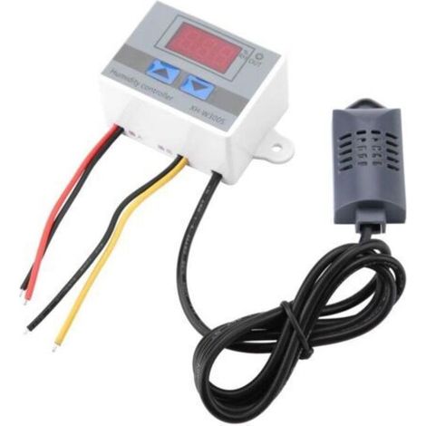Digital Humidity Controller Hygrometer XH-W3005 Temperature Humidity Sensor Regulator 099% RH 12V / 24V / 220V (220V) (1/4)