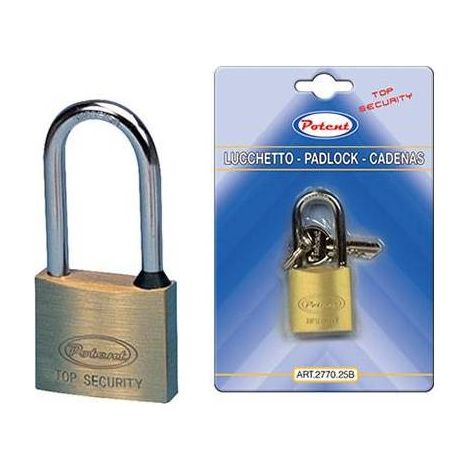 6,0 x LUCCHETTO ARCO MEDIO 2700B POTENT