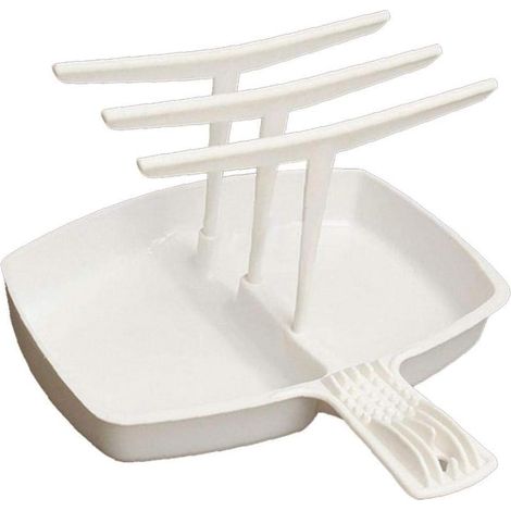 Support À Bacon Pour Micro-Ondes - Plateau De Cuisson Sans Graisse - Accessoire Petit Déjeuner - Lot De 1 (1/5)