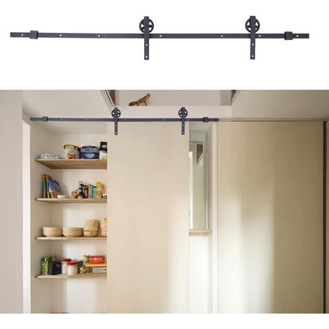 Sliding Door Hardware Set, Door Kit (1/5)