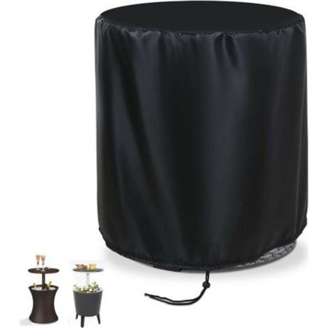 Housse de table ronde Housse de bar pour glacière à bière Housse de table et de chaise pour l'extérieur (52x58cm) (1/5)