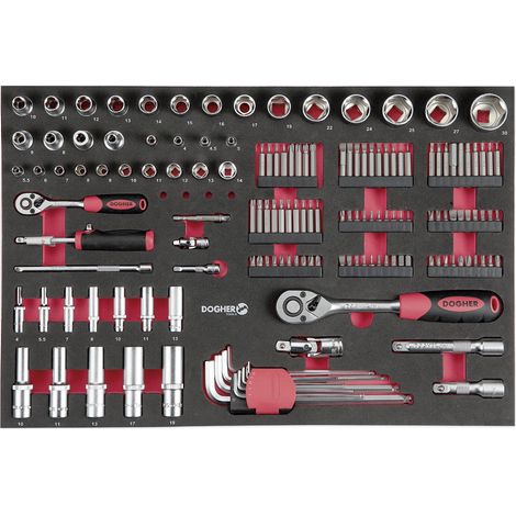 Dogher 500-084 B. COMB. MULTIHERRAMIENTA 155PCS ENTERA